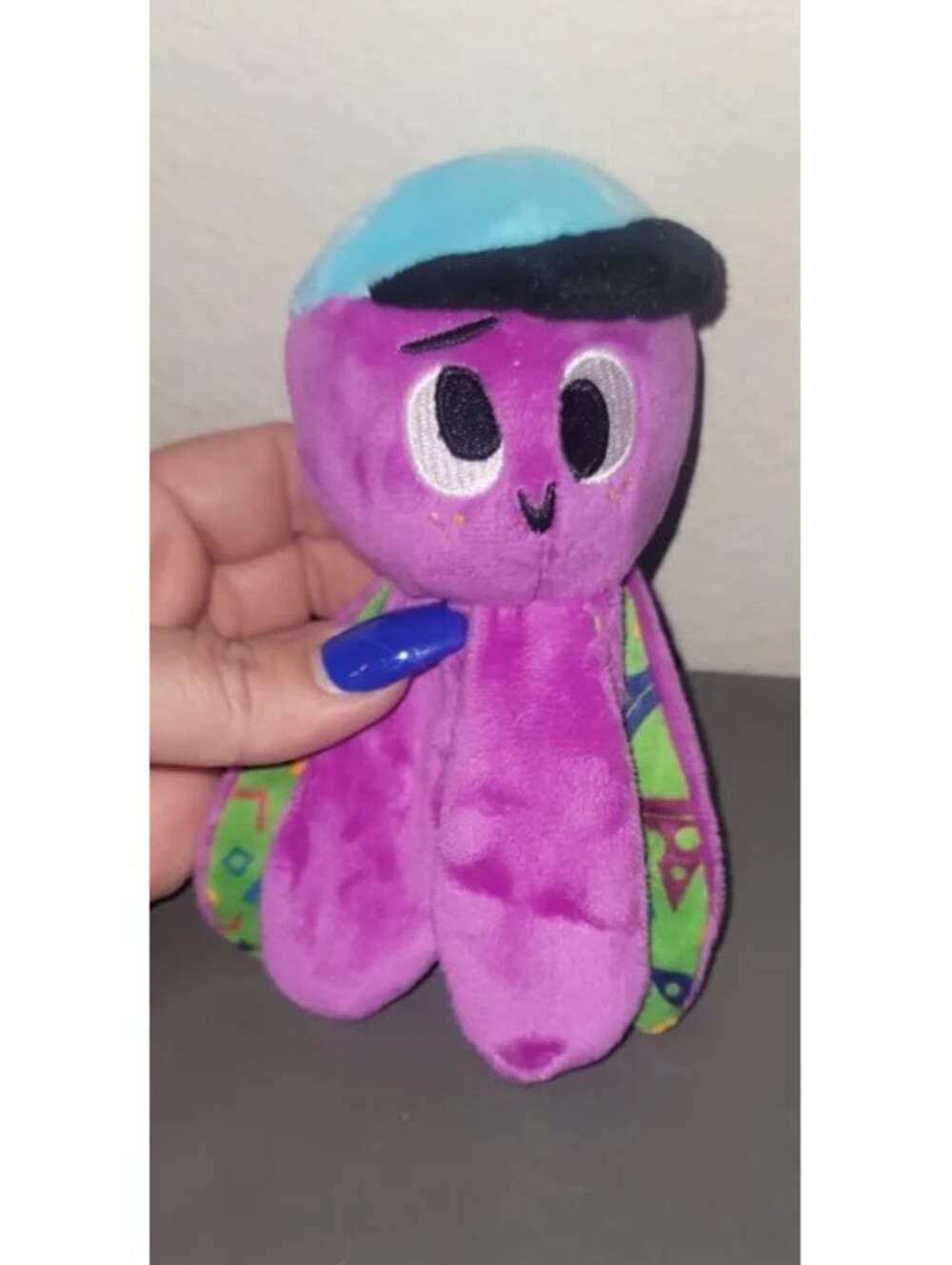 BARKBOX ARCADE OLLIE PURPLE OCTOPUS DOG TOY SMALL NWT